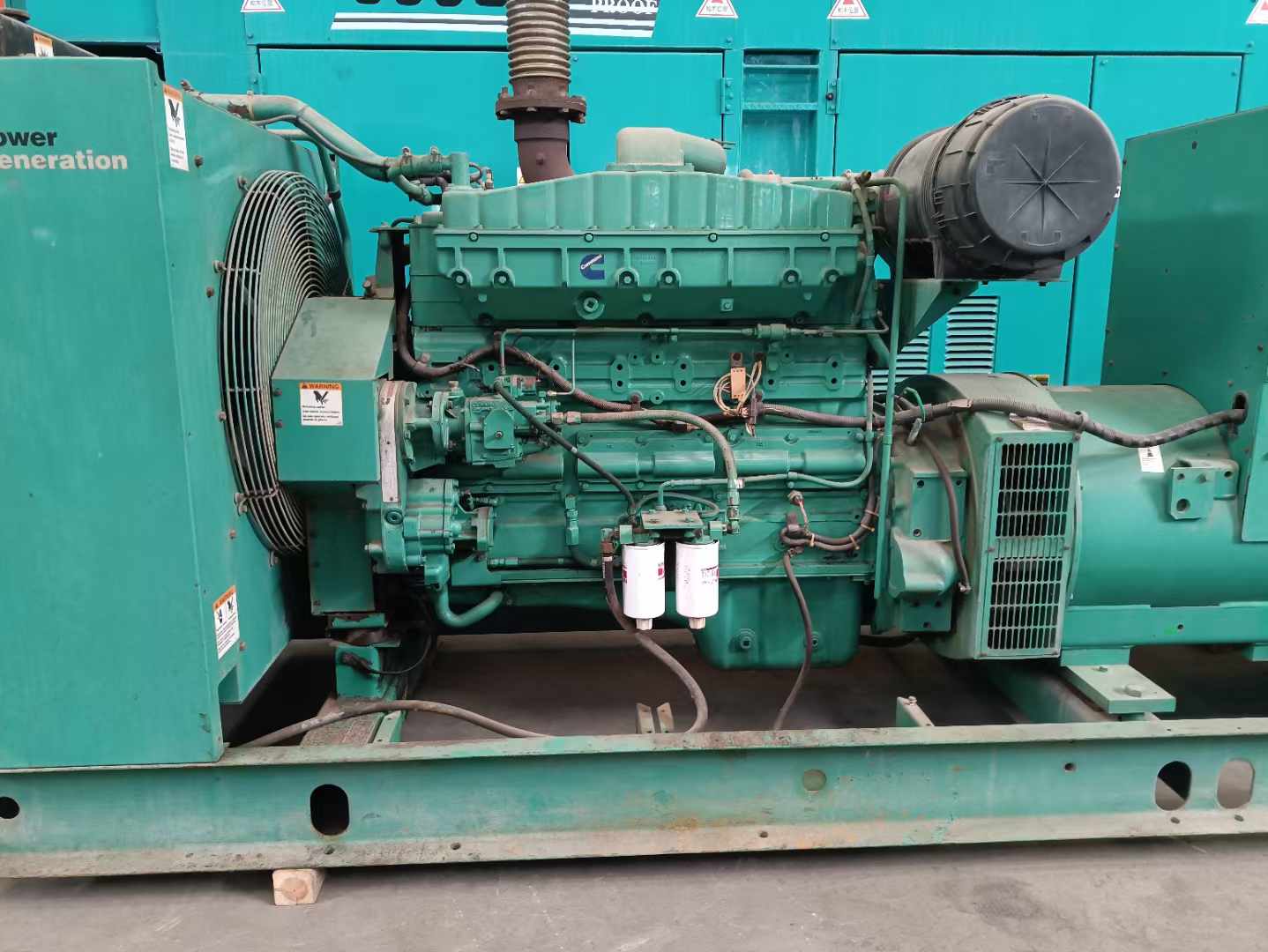 彭水过载会对 600kW 柴油发电机组造成哪些损害？